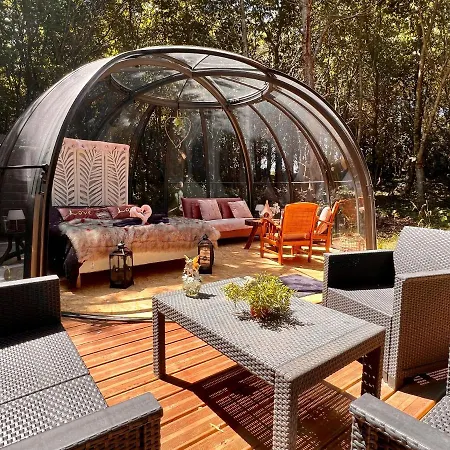 Hotel Dome S'Feerique Avec Acces Piscine Saint-Évarzec Exterior foto